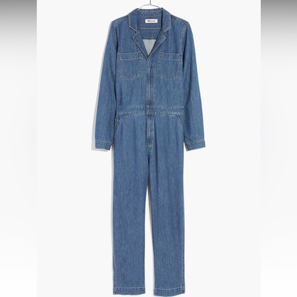 Denim Coverall Jumpsuit by Madewell - Picture 6 of 9